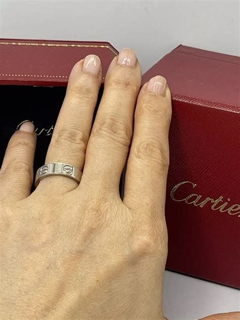 cartier canada love ring|authentic cartier ring.